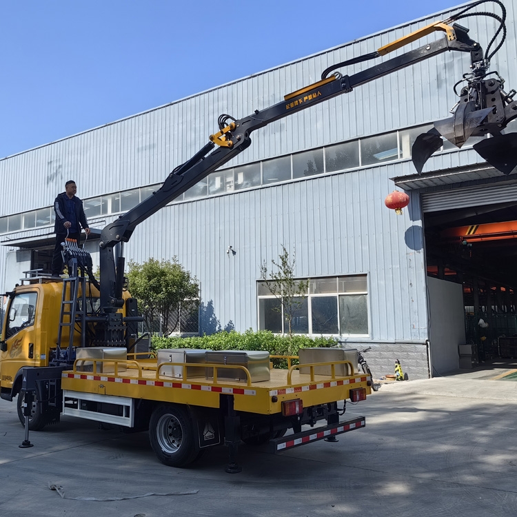 藍牌抓鋼機